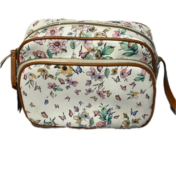 Floral Print Crossbody Bag - Picture 1 of 7